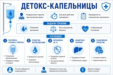 Капельница от наркотиков на дому в Клинцах