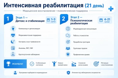 Реабилитация за 21 день в Клинцах